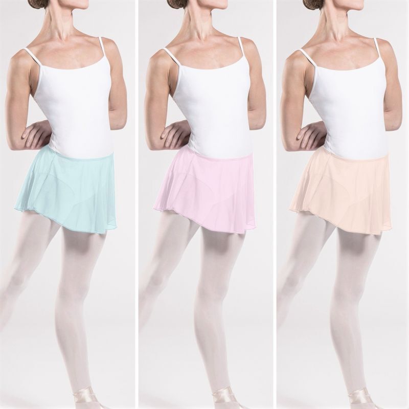 バレエ用品スカートのバレエ用衣料／トップス・ボトムスなどで、人気のウェアモア DAPHNE プルオンスカートをダンスケイトは通信販売しています。