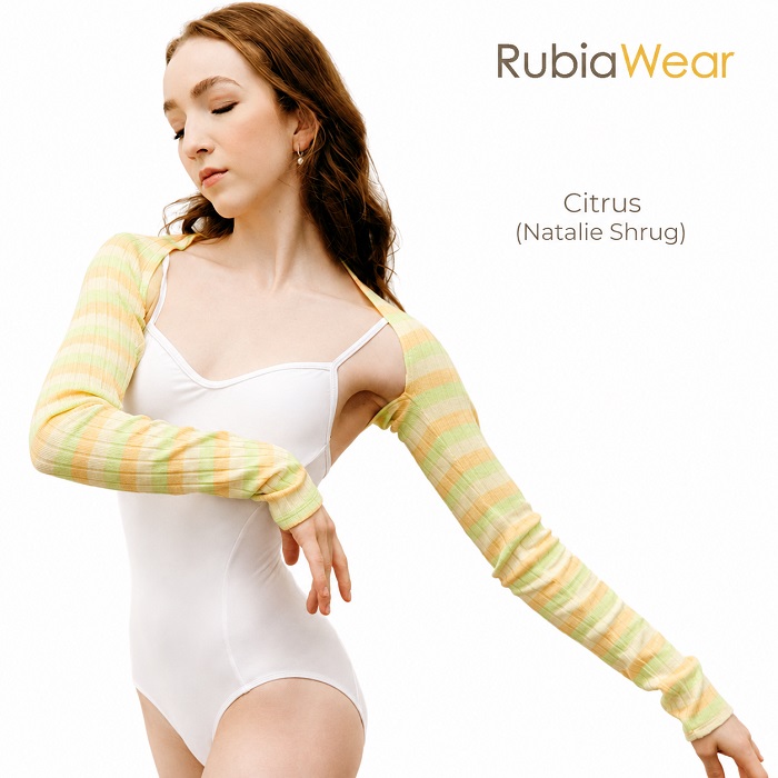 RubiaWear ルビアウェア Citrus シトラス Natalie Shrug ナタリーシュラッグ 着用イメージ 正面