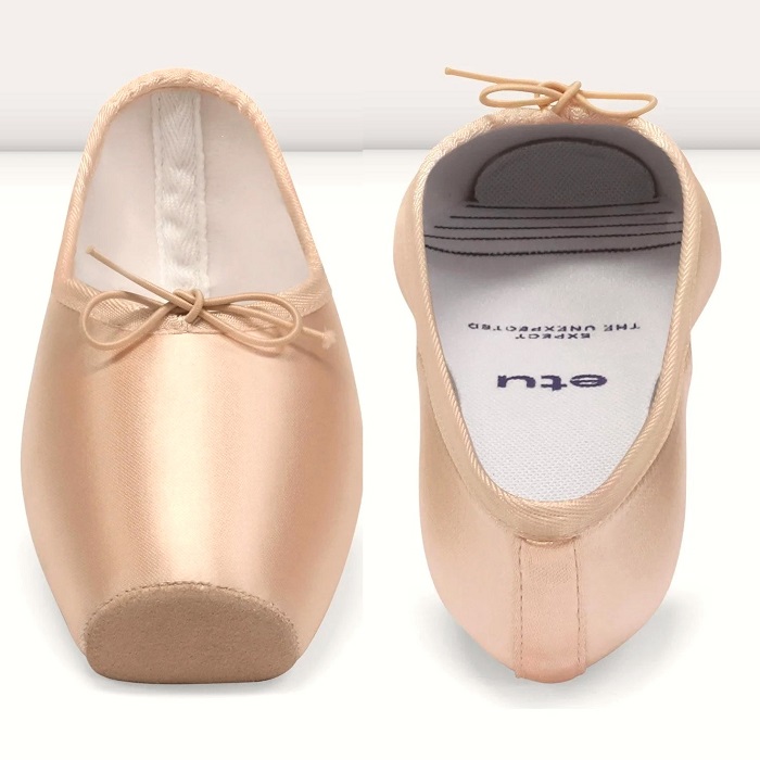 BLOCH ブロック Etu エチュ PORONクッション プリーツレス トウシューズ