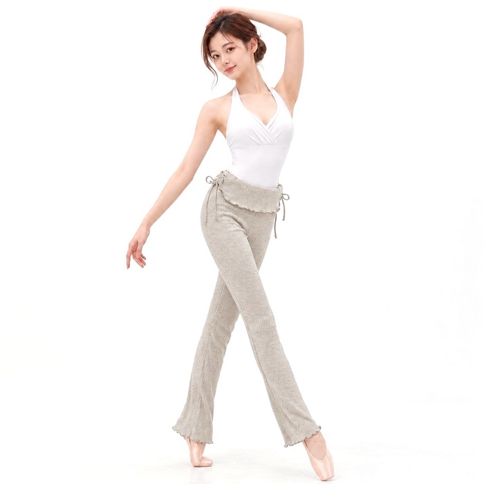 ERELL エレル Plie Knit Pants オートアイボリー バレエニットパンツ